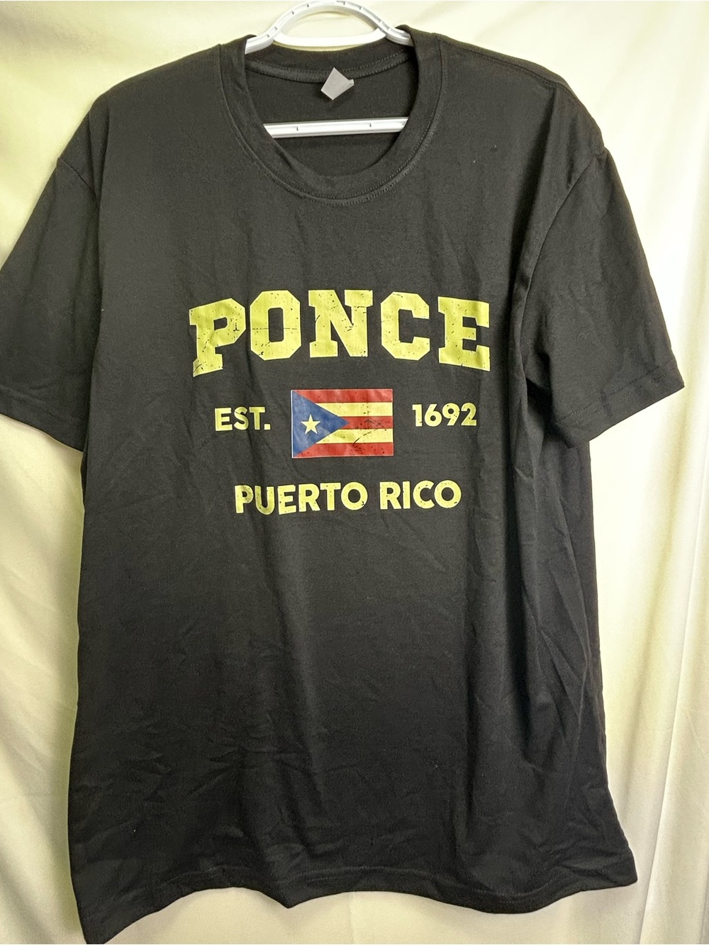 PONCE Puerto Rico Graphic Tee - Black